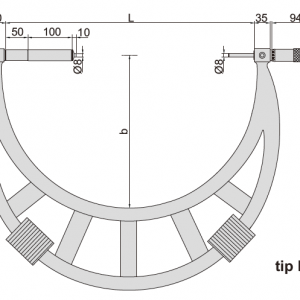 İNSİZE Mekanik Mikrometre 1200-1400mm